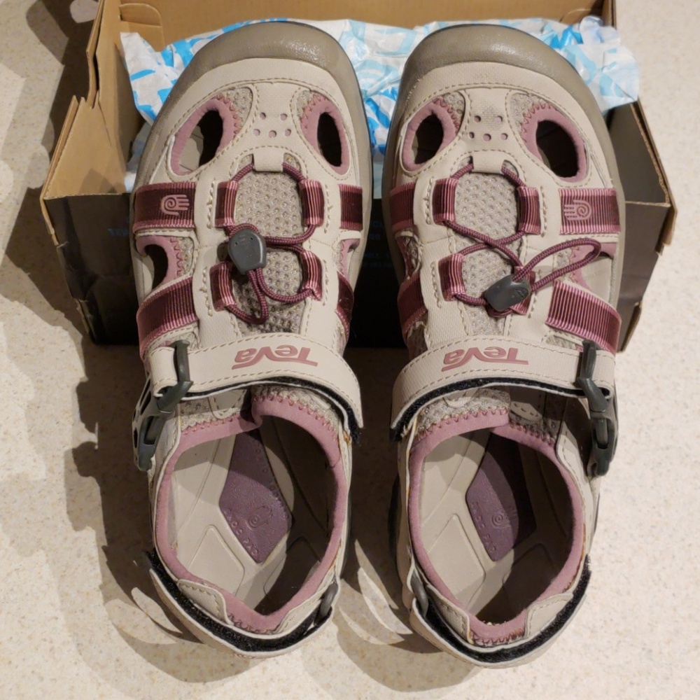 sandal shoes .